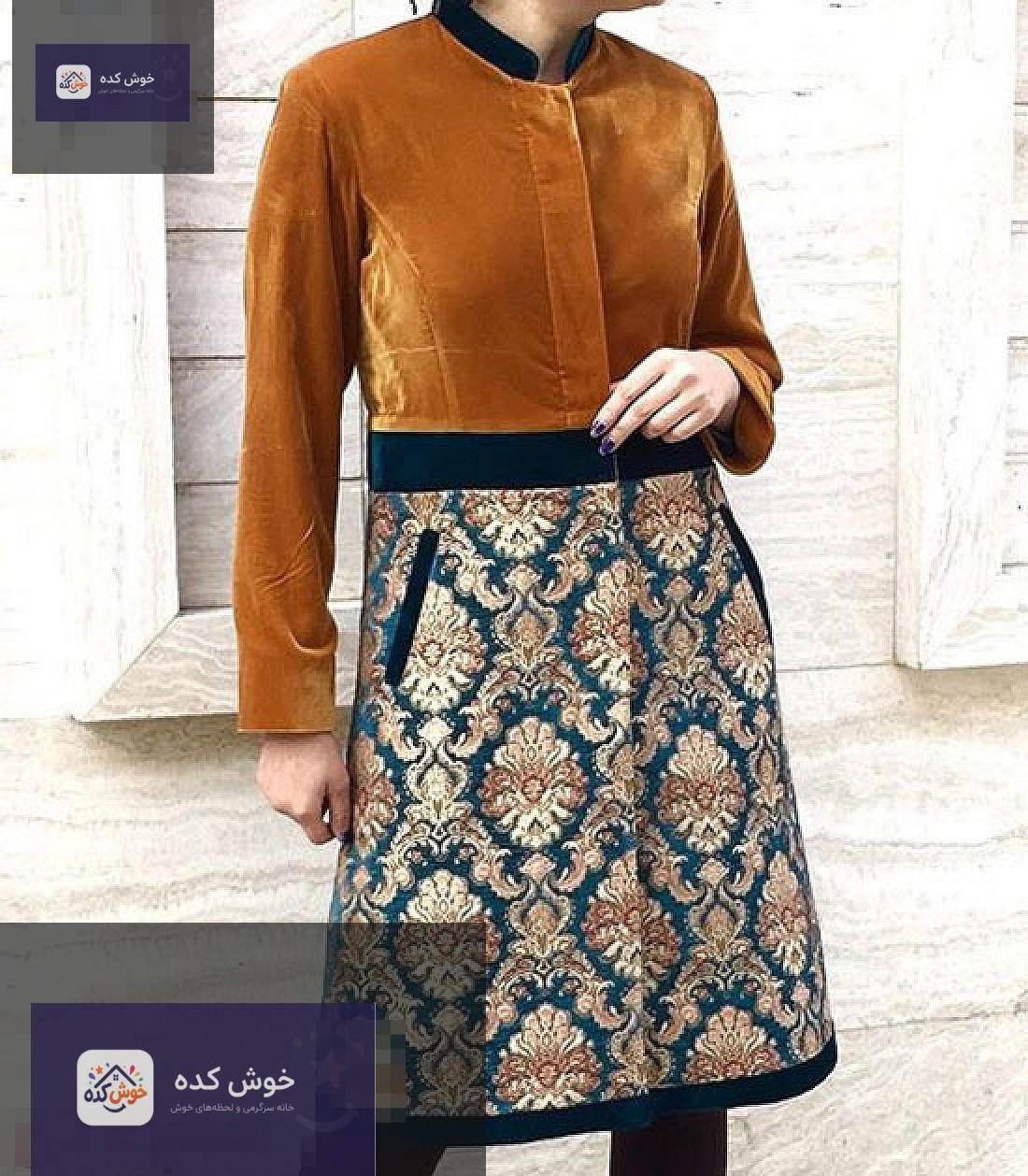 مانتو مخمل پاییزی , مانتو مجلسی 2017
