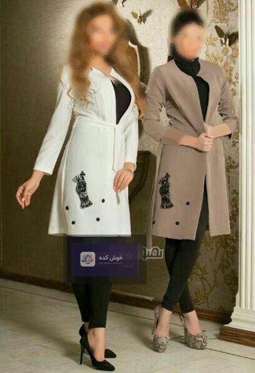 مدل مانتو بهاری دخترانه اسپرت با طرحی ساده و رنگی شاد مناسب عید نوروز ۹۵