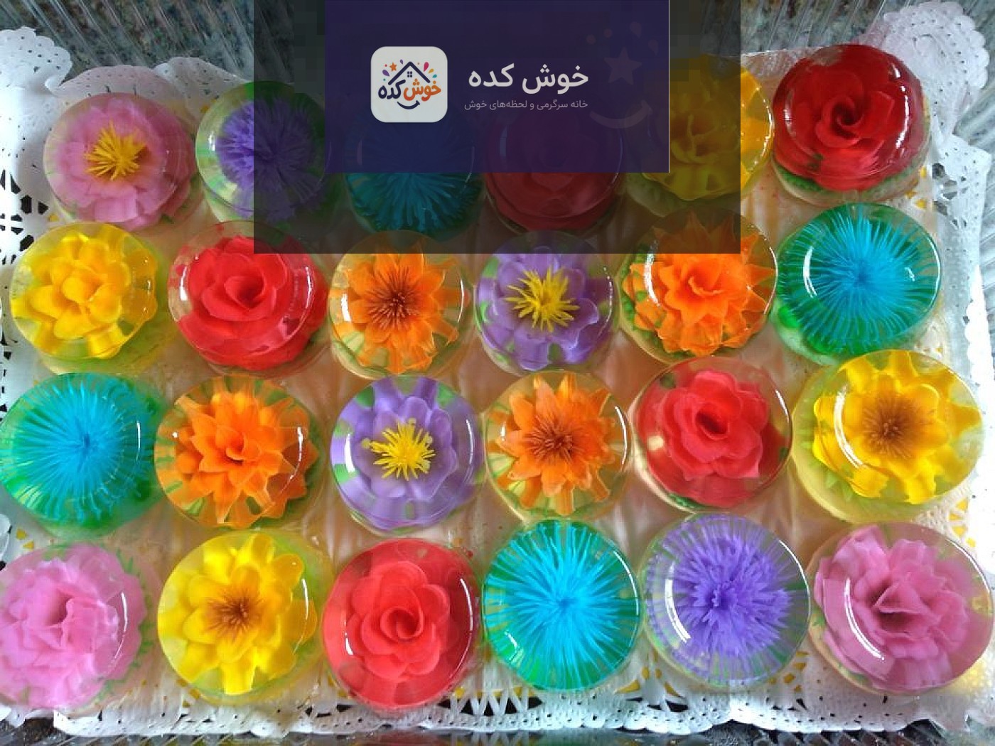 ابزار و مواد اولیه ژله تزریقی ابزارهای لازم برای تهیه ژله تزریقی شامل سرنگ، رنگهای خوراکی و پودر ژله