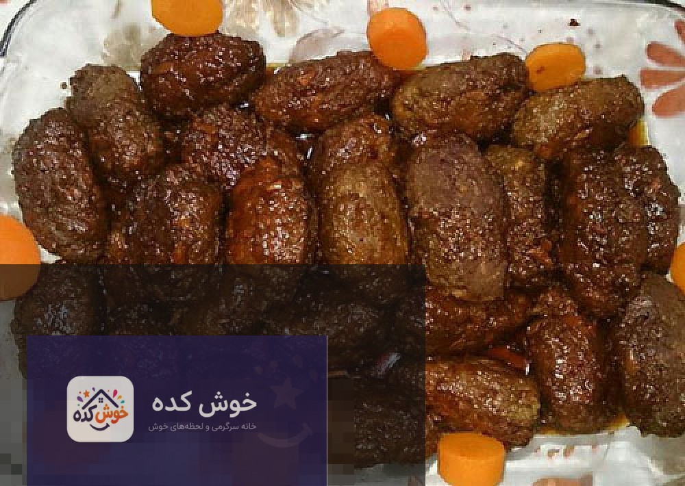 شامی اصفهانی (کباب زردک) خوشمزه و سنتی شامی اصفهانی (کباب زردک) با تزیین سبزی و نان سنگک، آماده سرو