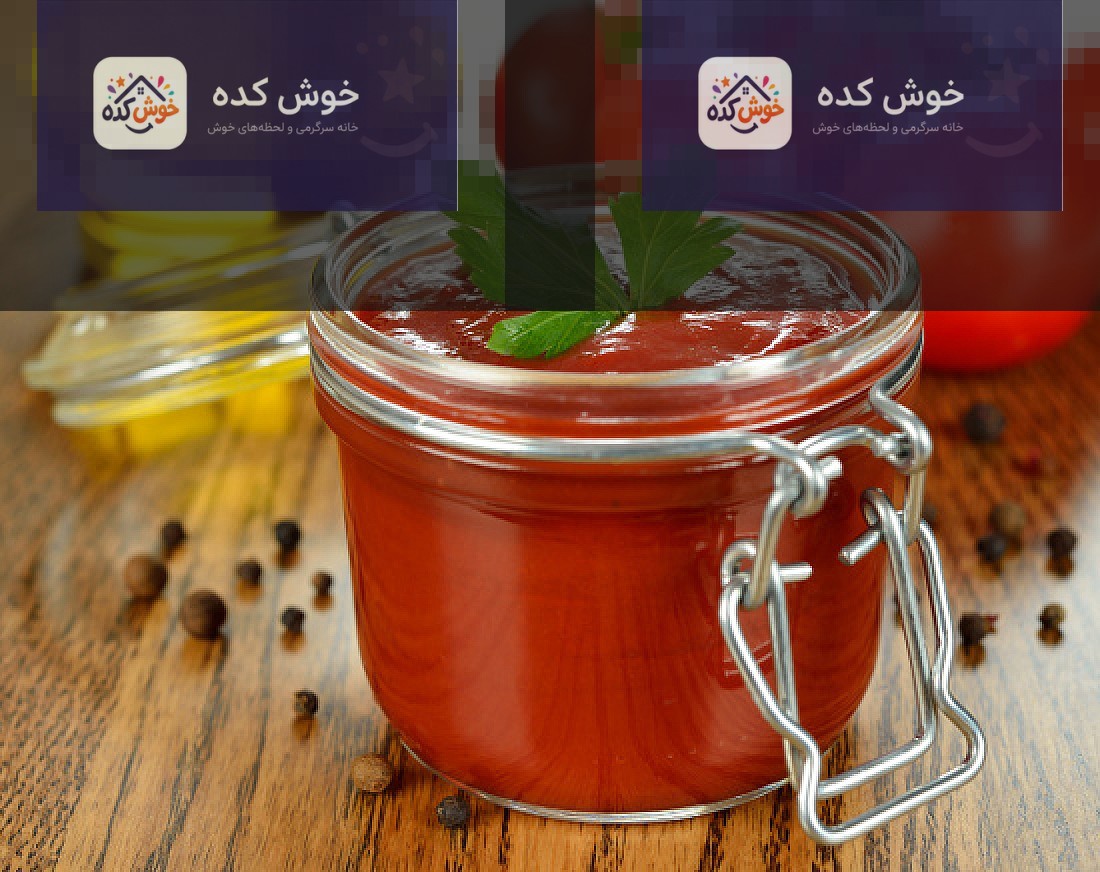 سس کچاپ خانگی تازه و خوش‌طعم در کاسه‌ای شیشه‌ای، آماده سرو با غذاهای مختلف