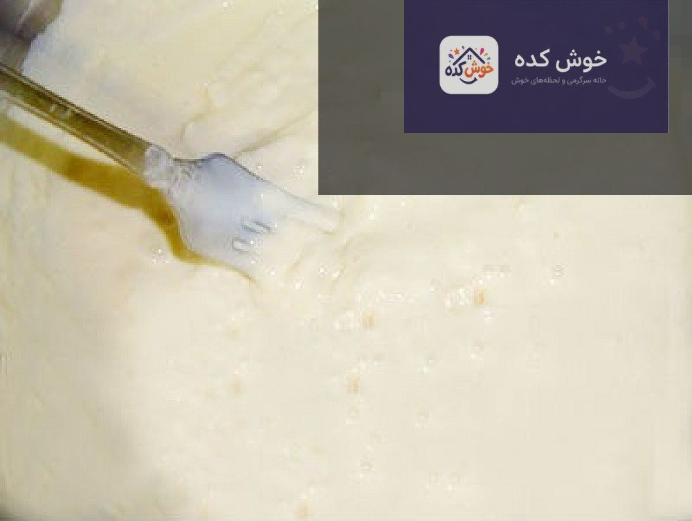 خامه فرم گرفته خانگی - خامه مخصوص تزیین کیک - خامه کیک