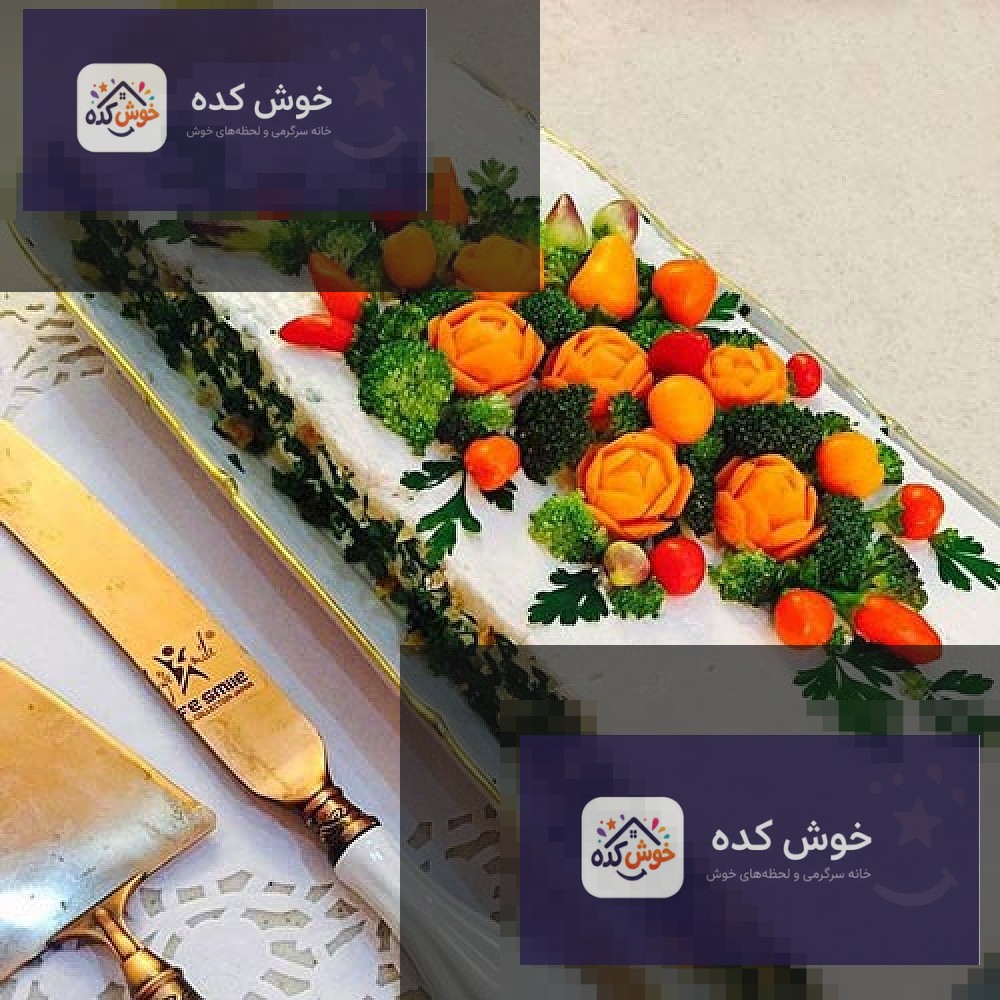 تزیین کیک مرغ مجلسی تزیین کیک مرغ مجلسی