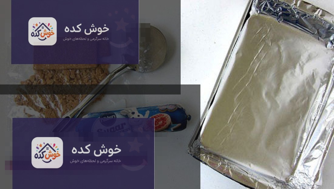پای کیک پنیری خانگی تکههای پای کیک پنیری در ظرف سرو، آماده برای پذیرایی
