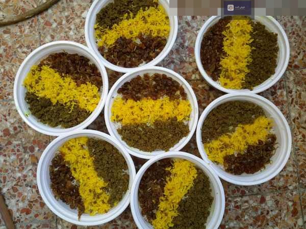 عدس پلو نذری طرز تهیه عدس پلو نذری با کشمش و خرما، غذایی مقوی و خوش طعم