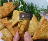 خمیر سمبوسه خانگی | طرز تهیه سنبوسه پنیر