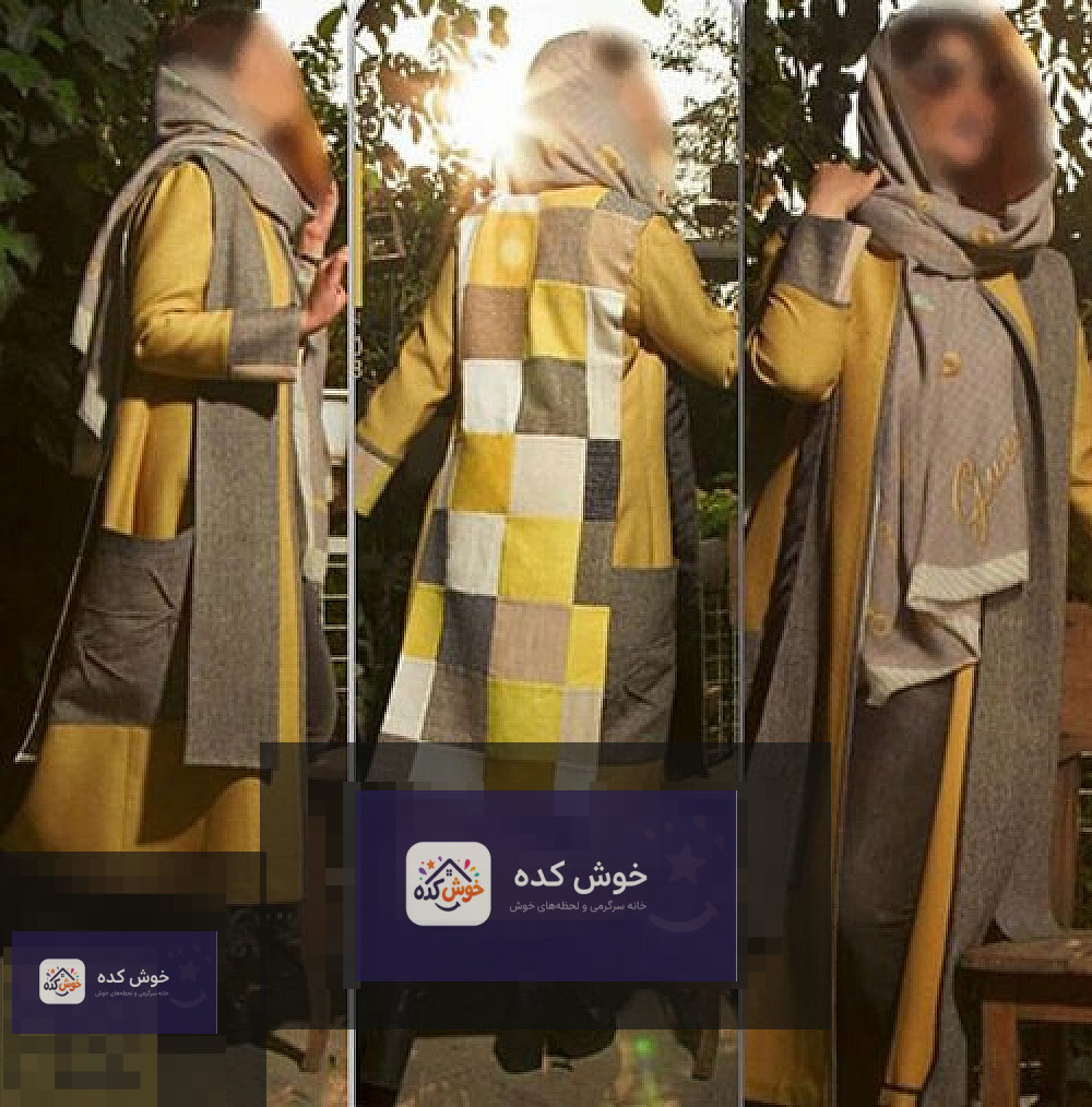 مدل مانتو عید مجلسی زنانه با طرح گل‌های برجسته و آستین‌های پفی، مناسب برای مهمانی‌ها و جشن‌های نوروزی