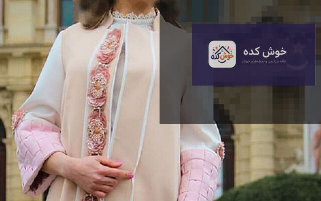 مدل مانتو مجلسی سوییت دلچه مشکی با کمربند، مناسب برای مهمانی و مجالس