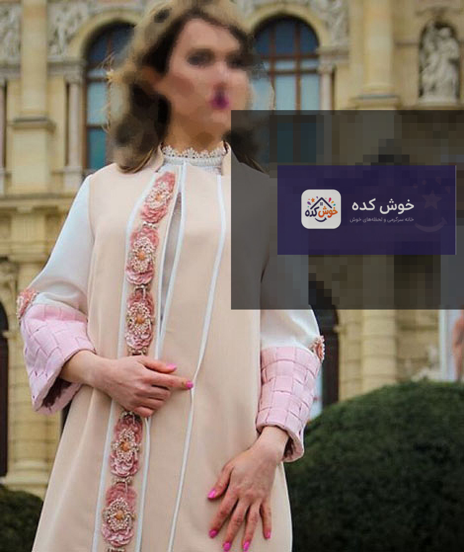 مدل مانتو مجلسی سوییت دلچه مشکی با کمربند، مناسب برای مهمانی و مجالس