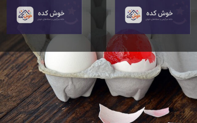 ژله تخم مرغی مجلسی و زیبا با رنگ‌های شاد و متنوع در ظرف شیشه‌ای، مناسب برای مهمانی‌ها و دسر