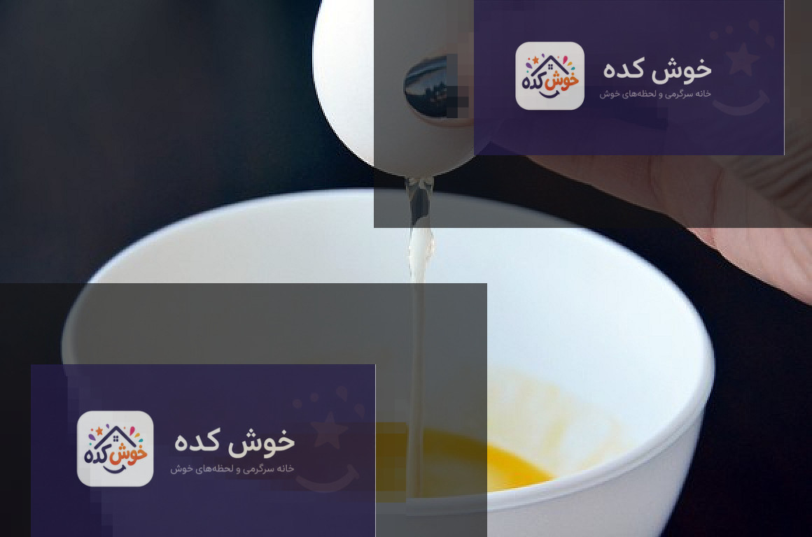 چندین عدد ژله تخم مرغی با رنگ‌های مختلف و جذاب، چیده شده در کنار هم برای دسر