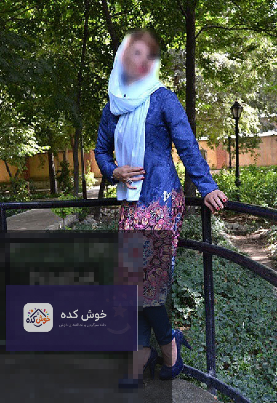 مانتو مجلسی عیدانه با آستین پفی مدل مانتو مجلسی شیک و جدید مناسب عید نوروز با پارچه طرحدار و آستینهای پفدار