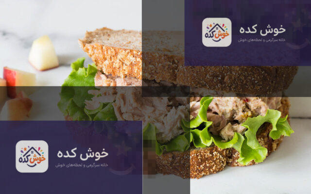 اسنک تن ماهی آماده شده با نان تست طلایی و محتویات خوشرنگ، مناسب برای یک وعده سریع و خوشمزه