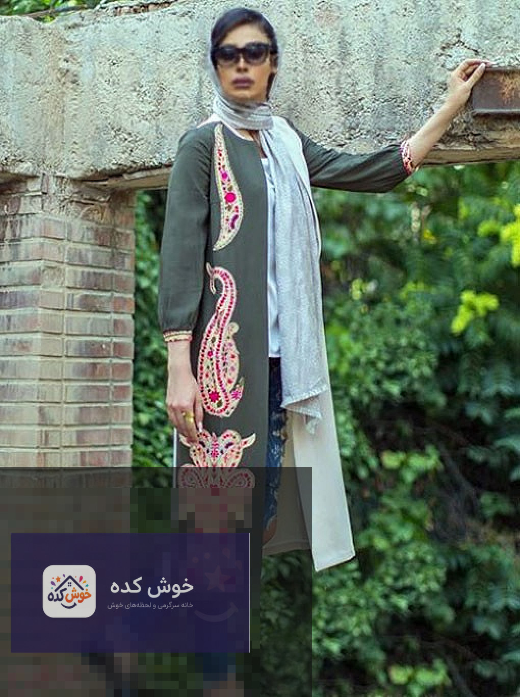 مدل مانتو مجلسی شیک , مدل مانتو سنتی جلو باز