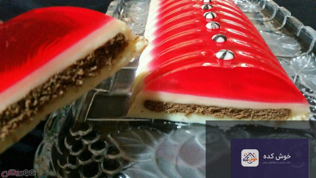 دسر تری تیست سه لایه با طعم های مختلف، مناسب برای مهمانی ها و مجالس