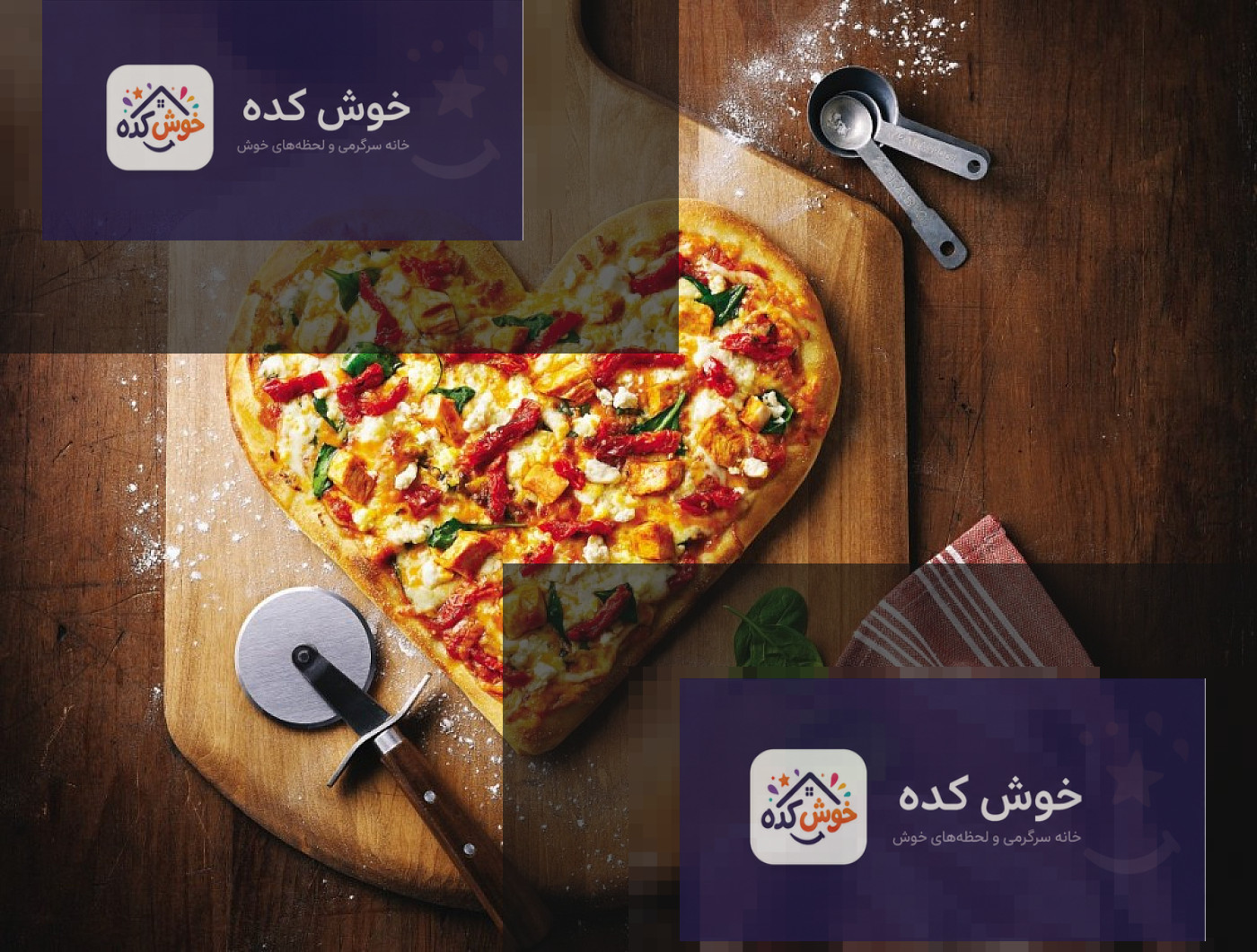 خمیر پیتزا زعفرانی خانگی در حال ورز دادن، آماده برای پخت، با رنگ طلایی و بافت نرم