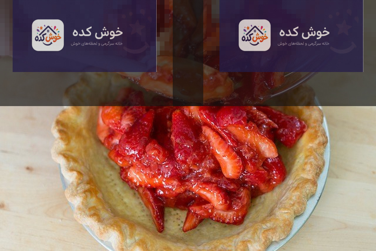 پای توت فرنگی پای توت فرنگی