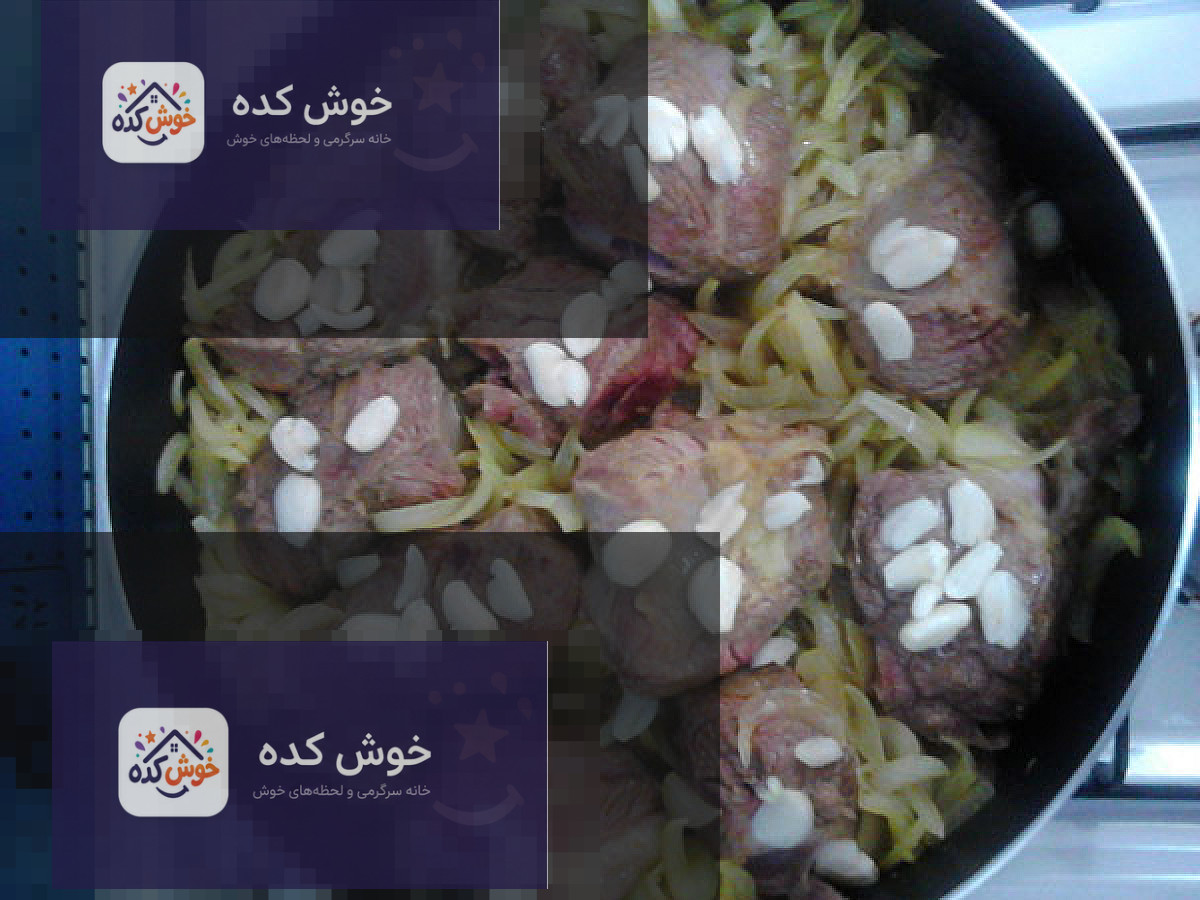 خوراک سبزی پلو با ماهیچه به سبک پسران کریم خوراک سبزی پلو با ماهیچه به سبک پسران کریم