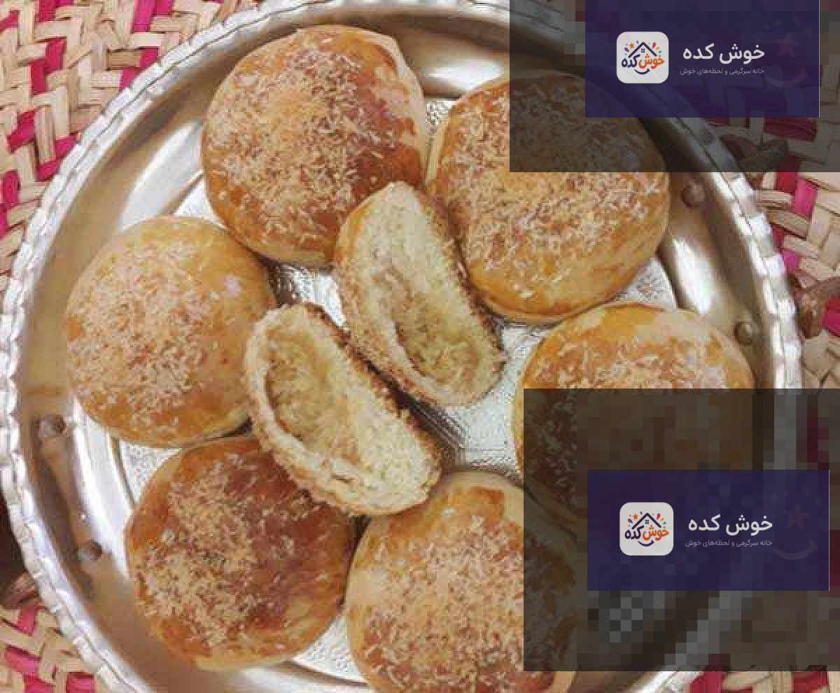 نان عسل و نارگیل: بافت نرم و طعم شیرین نان عسل و نارگیل خانگی تازه پخته شده با رویه طلایی و بافت نرم، مناسب صبحانه یا عصرانه