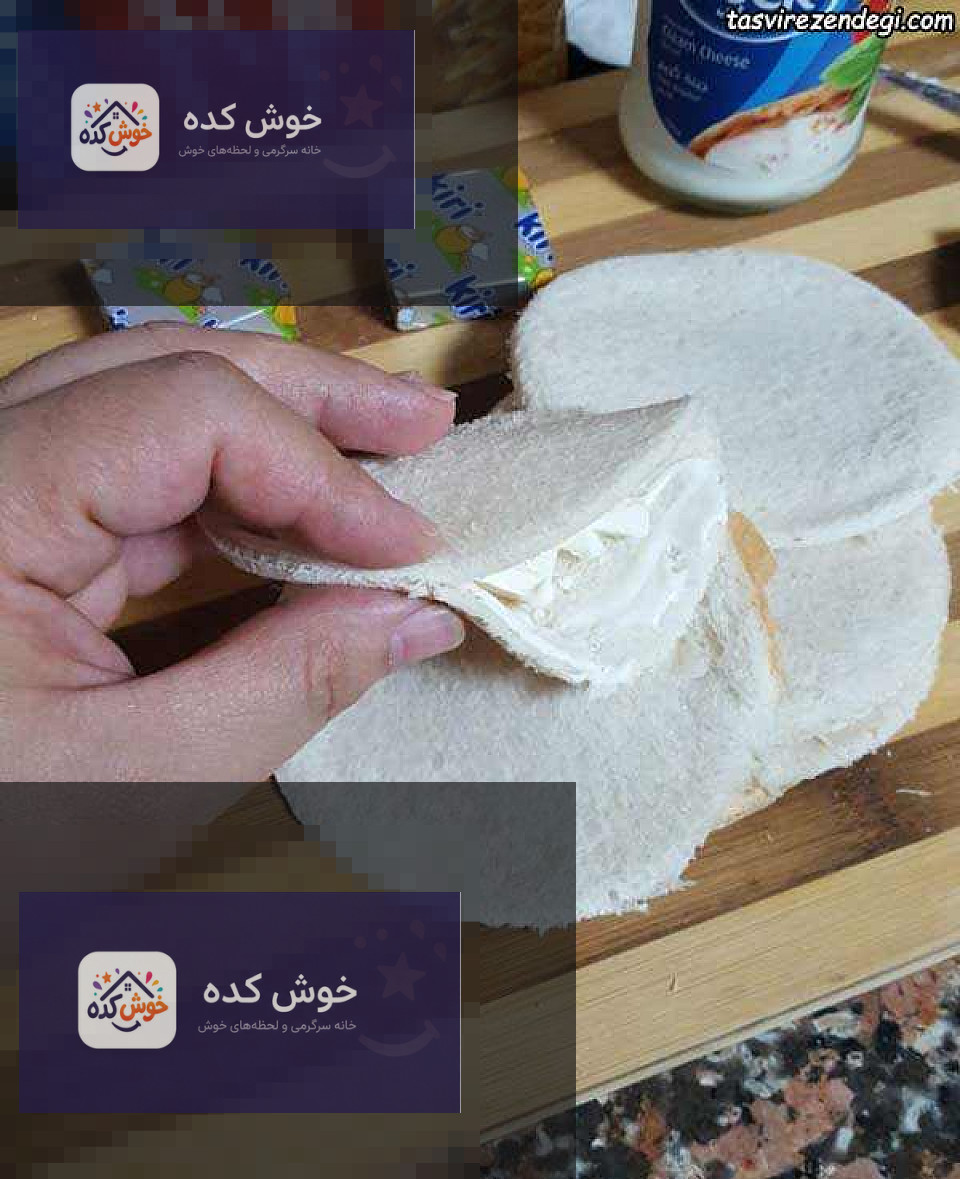 طرز تهیه قطایف با نان تست