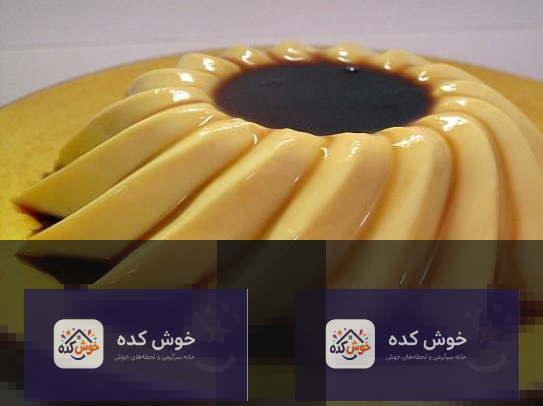 کرم کارامل خانگی خوشمزه کرم کارامل خانگی با سس کارامل طلایی و بافتی لطیف، آماده سرو در ظرف شیشهای