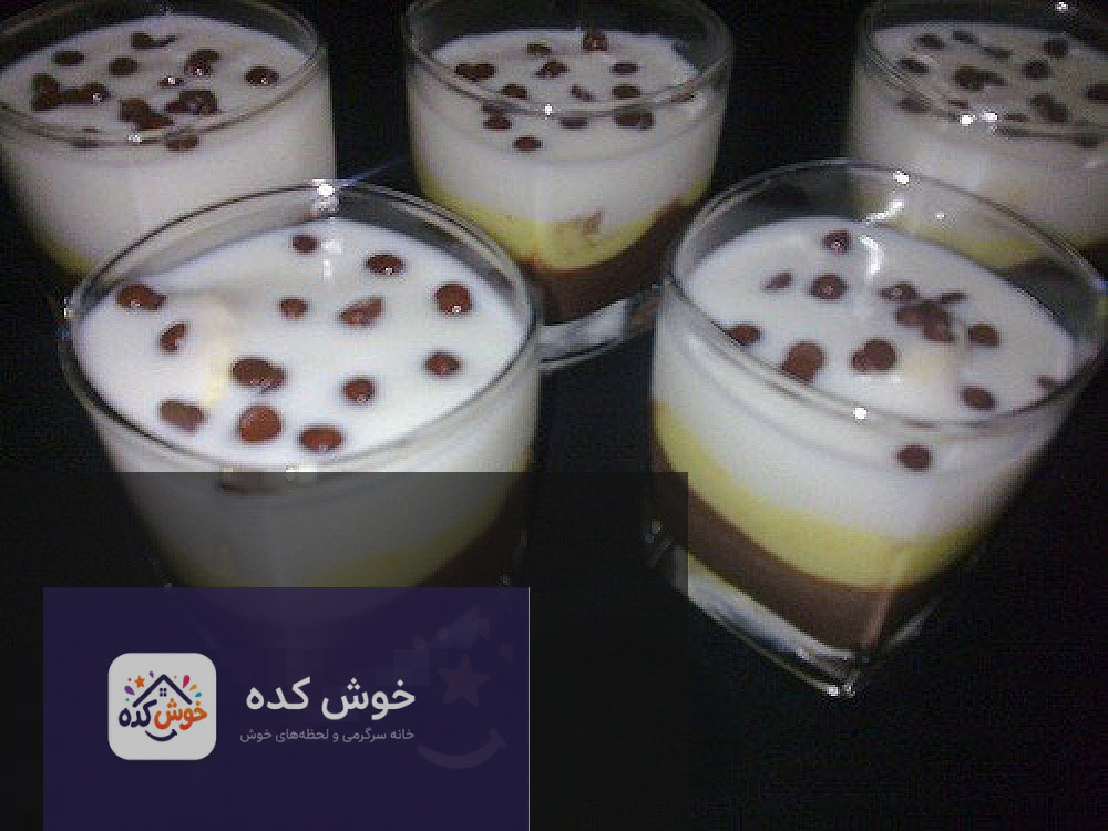 فرنی سه رنگ, دسر ماه رمضان