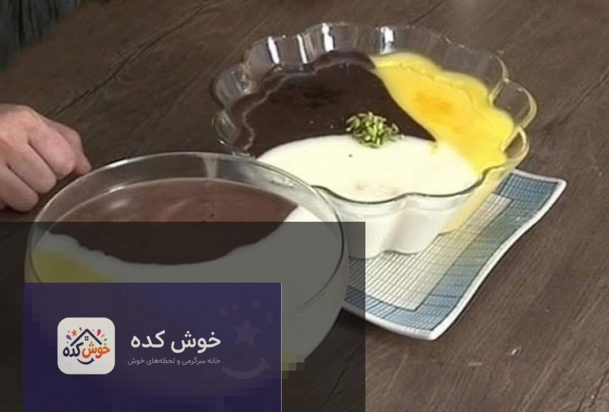 فرنی سه رنگ, دسر ماه رمضان