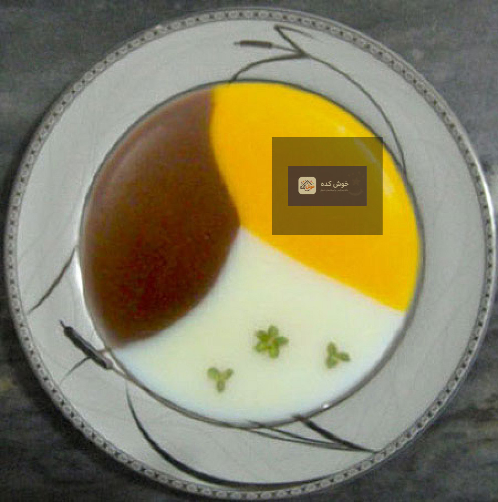 فرنی سه رنگ, دسر ماه رمضان