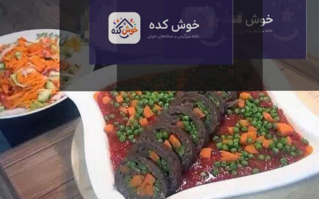 کوفته دالیان ترکی با سس گوجه فرنگی، غذایی لذیذ و سنتی، آماده سرو در ظرفی زیبا