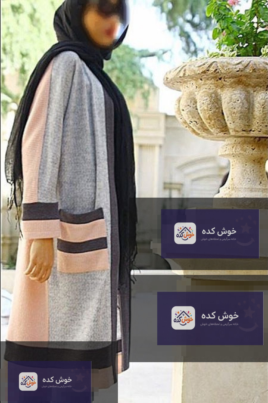 مدل مانتو جدید و شیک با طراحی مدرن و رنگ آبی تیره، مناسب برای مجالس و مهمانی‌ها