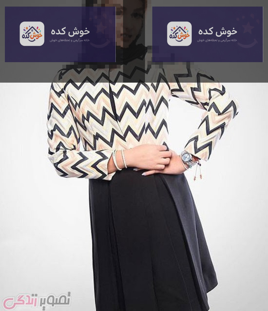 مدل مانتو سفید و مشکی مجلسی, مدل مانتو کوتاه مدل مانتو سفید و مشکی مجلسی, مدل مانتو کوتاه