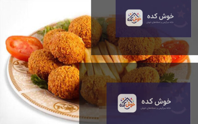 مواد اولیه فلافل لبنانی شامل نخود خیس خورده، پیاز، سیر، جعفری، گشنیز و ادویه‌جات