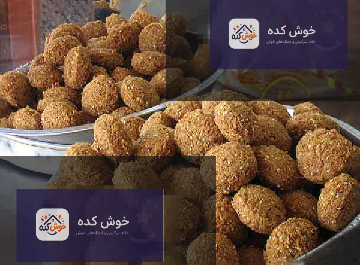 فلافل‌های سرخ شده و طلایی لبنانی در کنار سس و سبزیجات تازه