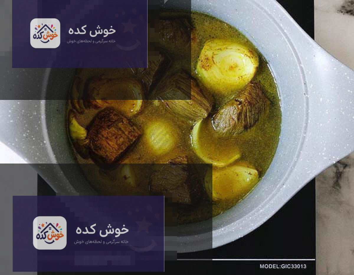 پختن گوشت و پیاز پختن گوشت و پیاز