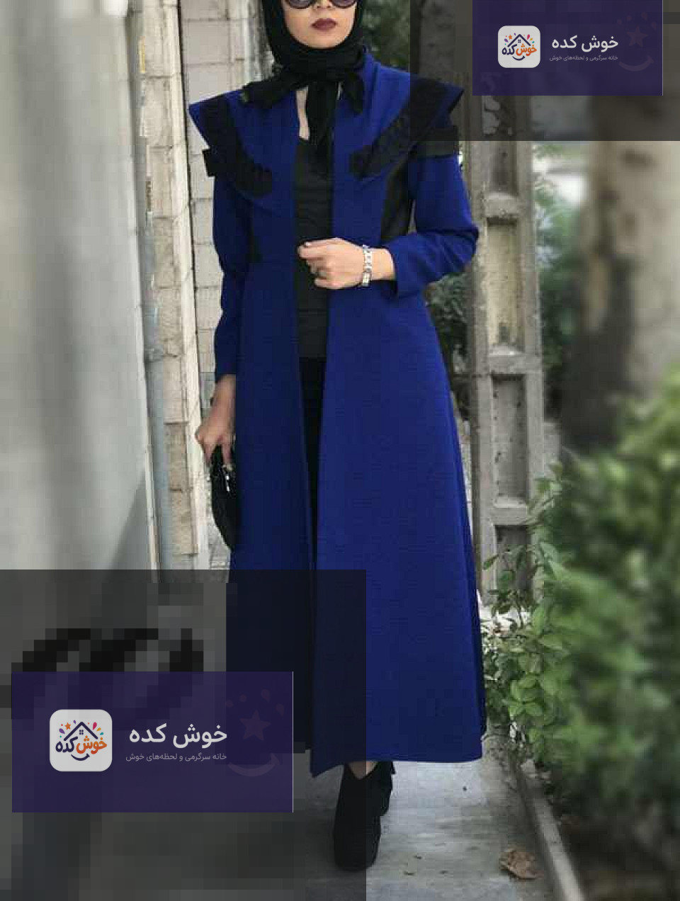 مانتو پاییزه بلند مجلسی چهارخانه مدل مانتو پاییزه بلند مجلسی با پارچه چهارخانه و یقه انگلیسی، مناسب برای استایل شیک و رسمی